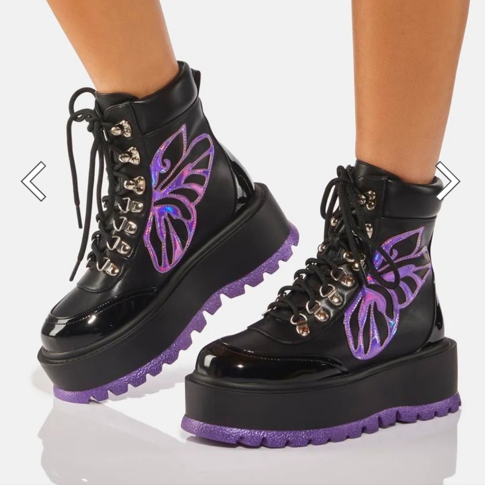 NWOT Dolls Kill KOI Footwear Tooth Fairy Boots